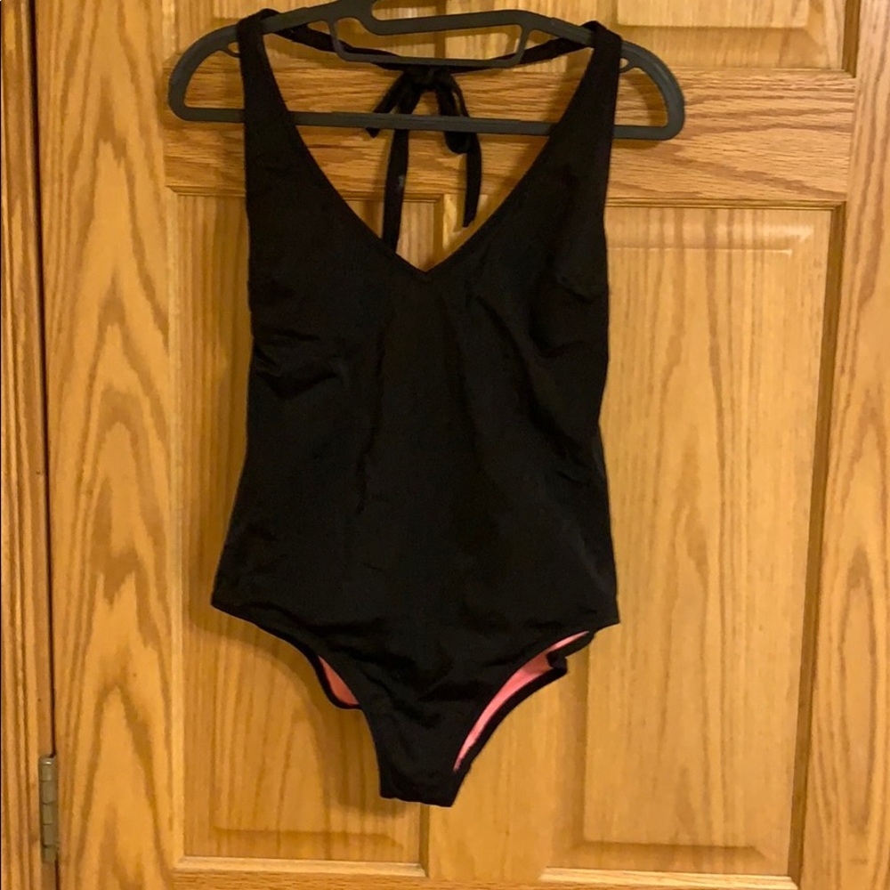 Pink swimsuit